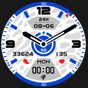 Coros Pace 4 watch face - Speckle