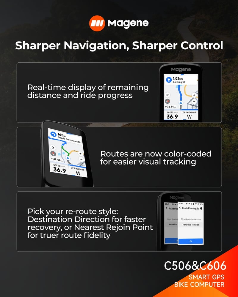 Magene C606 And C506 Get A Notable Feature Boost In Latest Firmware Update