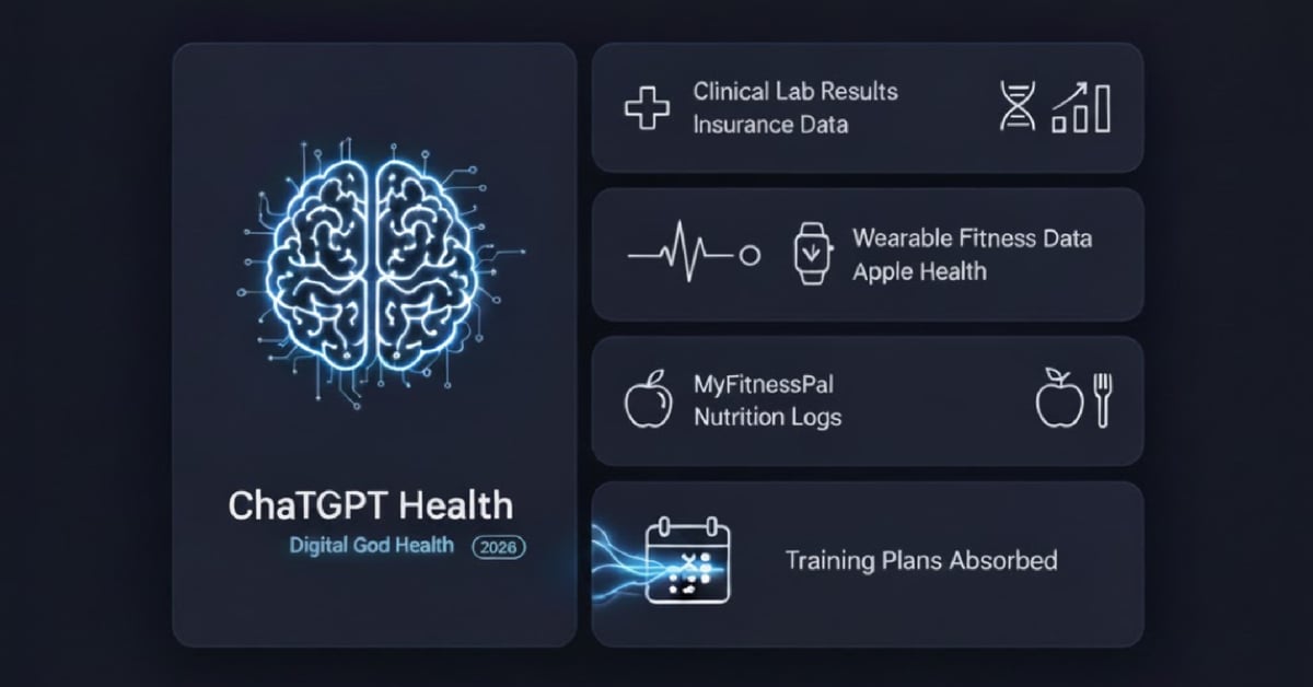 ChatGPT Health interface consolidating medical and fitness data, Credit: Gemini