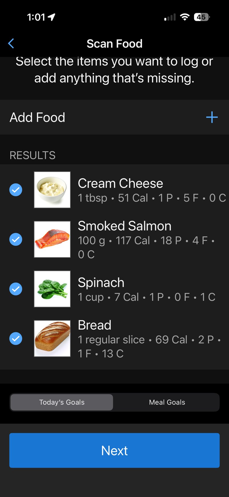 Garmin identified these ingredients