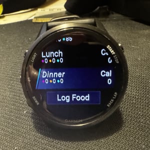 Nutrition Logging Widget Meals Not Logged Today