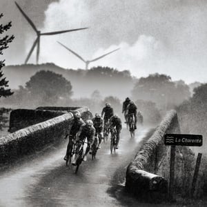 Special Merit - Xavier Pereyron - Cycling is a Serious Thing. No Matter The Conditions, The Race Goes On.