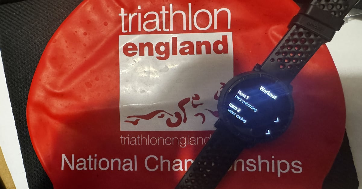 Amazfit Active Max custom multisport profile setup screen for triathlon training