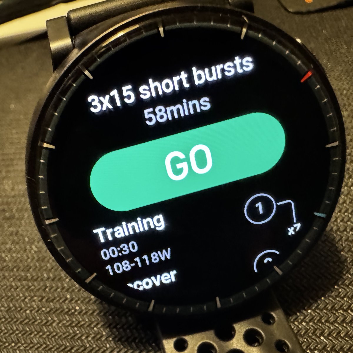 amazfit training plan workout sync to watch