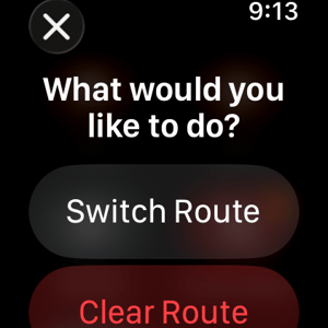 Apple Watch Strava app lets you switch routes mid workout