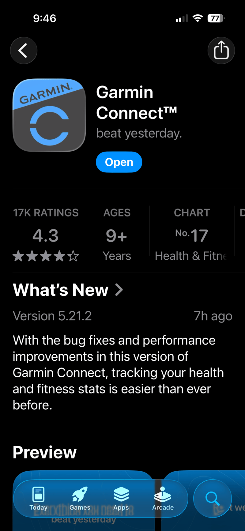 sHOWING cONENCT 5.21.2 REQUIRED