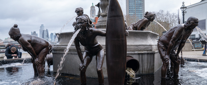 Sewage surfers swimmers petition — End the Sewage Pollution Scandal campaign banner