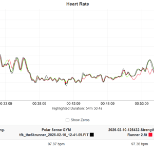 T Runner 2 - HR accuracy gym upper body and cardio