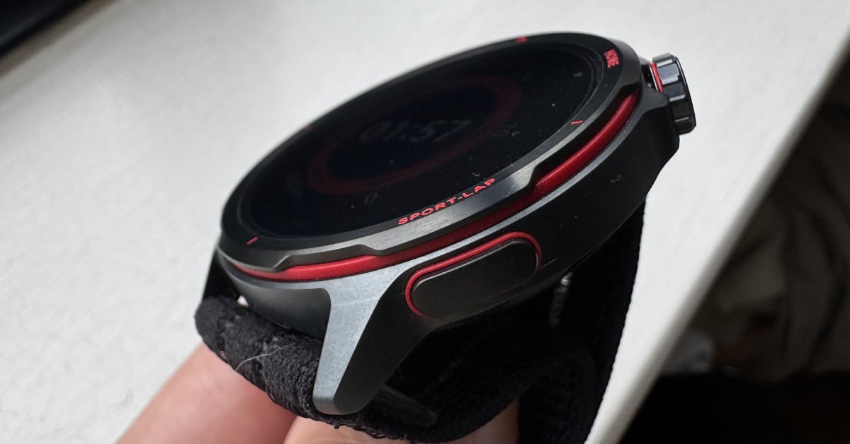 huawei watch gt runner 2 -new antenna ring detail