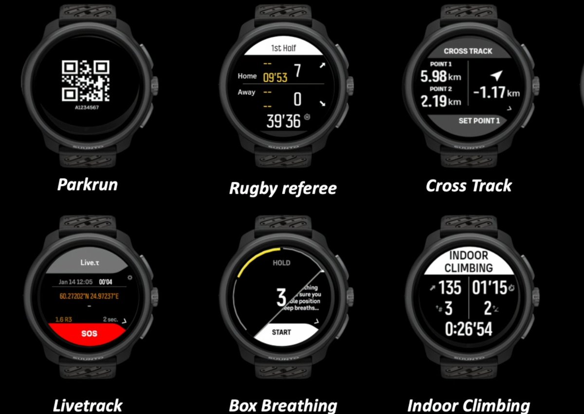 Open SuuntoPlus community apps screen showing Made by Suunto Community section in the SuuntoPlus Store