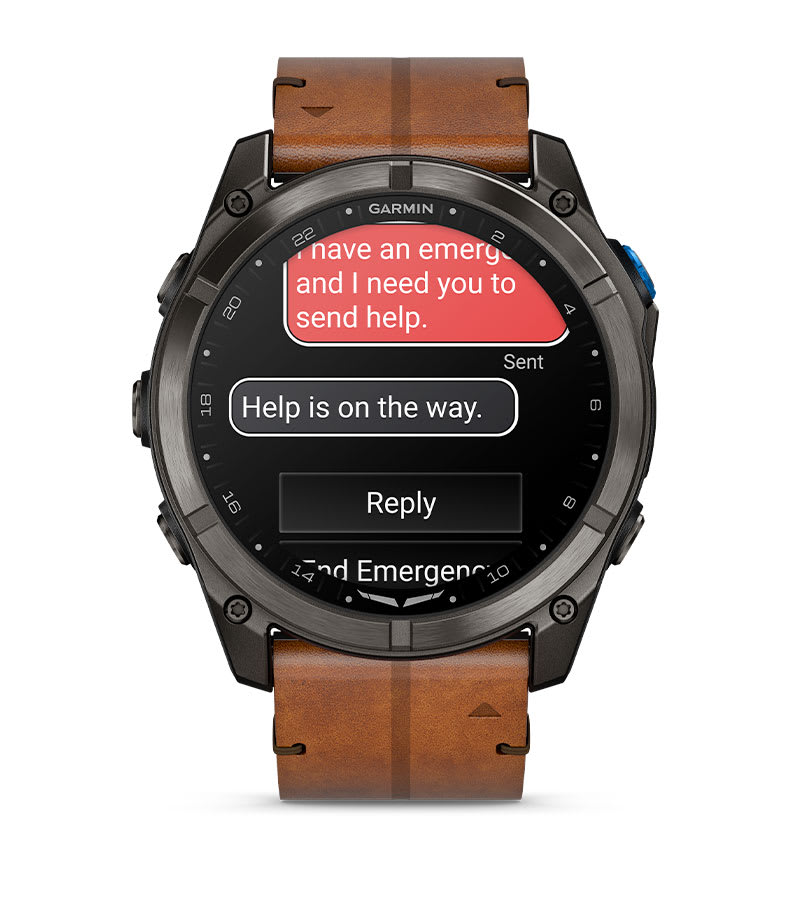 SOS MESSAGING AND THE GARMIN RESPONSE CENTER