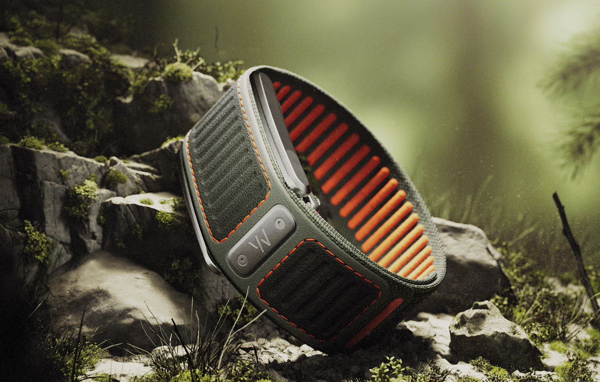 Whoop MG Navigator Band in Ridgeline colourway, rugged outdoor strap