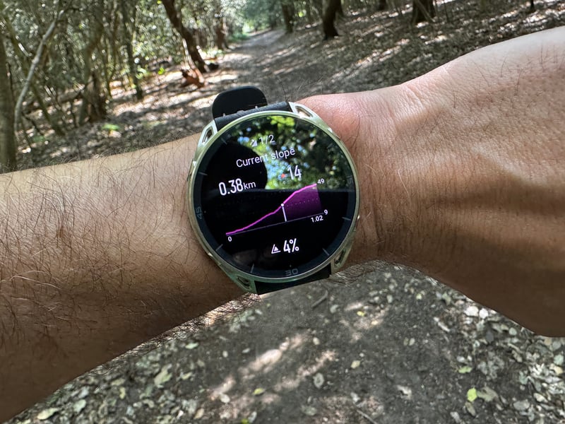 Amazfit Cheetah 2 Ultra - showing Elevation overview Climb 1