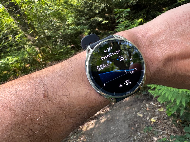 Amazfit Cheetah 2 Ultra - Elevation ovreview Descent
