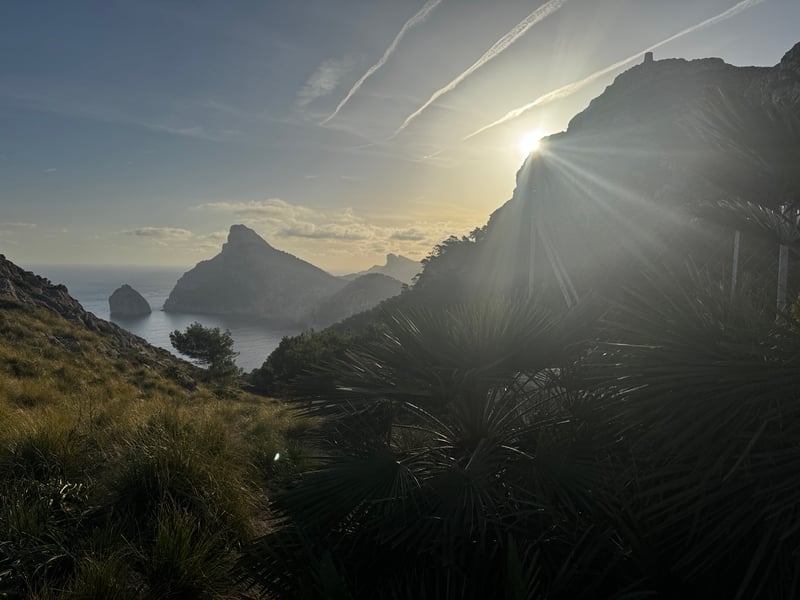 View on the way out to Cap Formentor