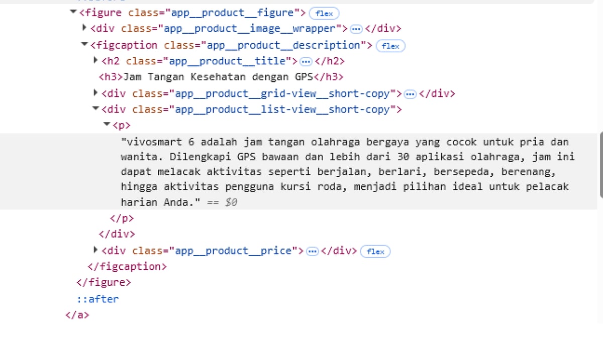 Vivosmart 6 metadata appearance at Garmin Indonesia site 