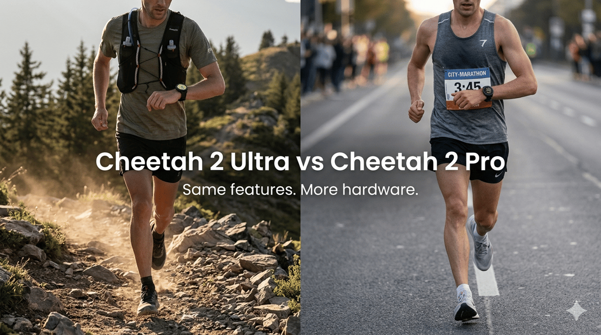 amazfit cheetah 2 pro vs cheetah 2 ultra