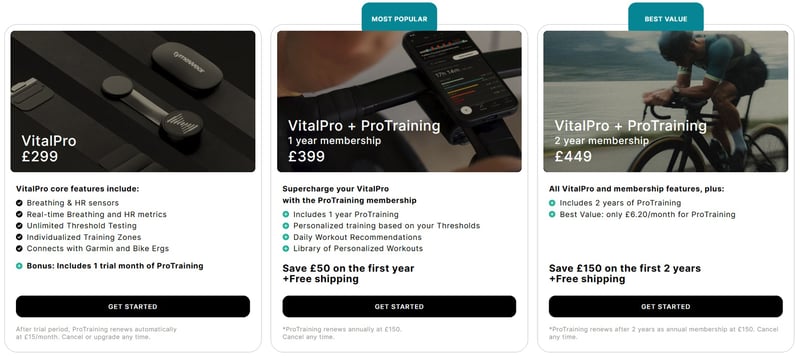 Tymewear VitalPro discount banner for the5krunner readers