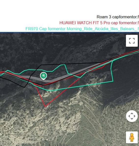cap formentor trip with huawwei watch fit 5 pro when road cyclingwow they all go wrong here