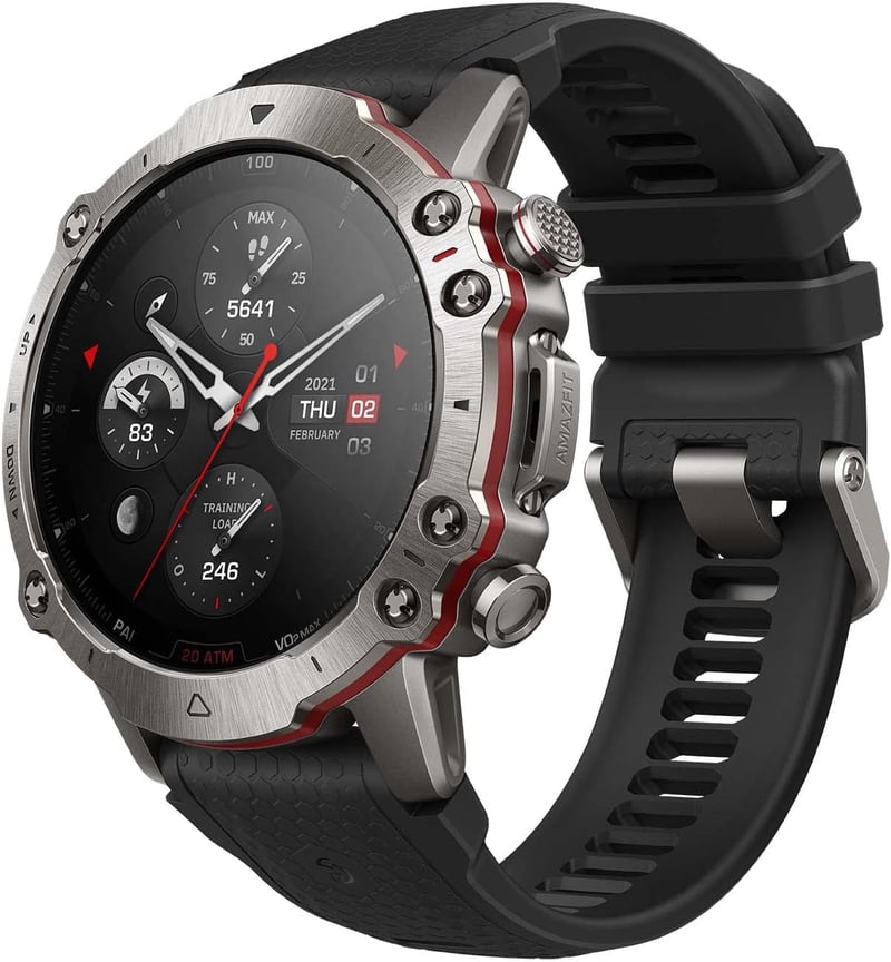 Amazfit Falcon 1 premium titanium multi-sport GPS watch