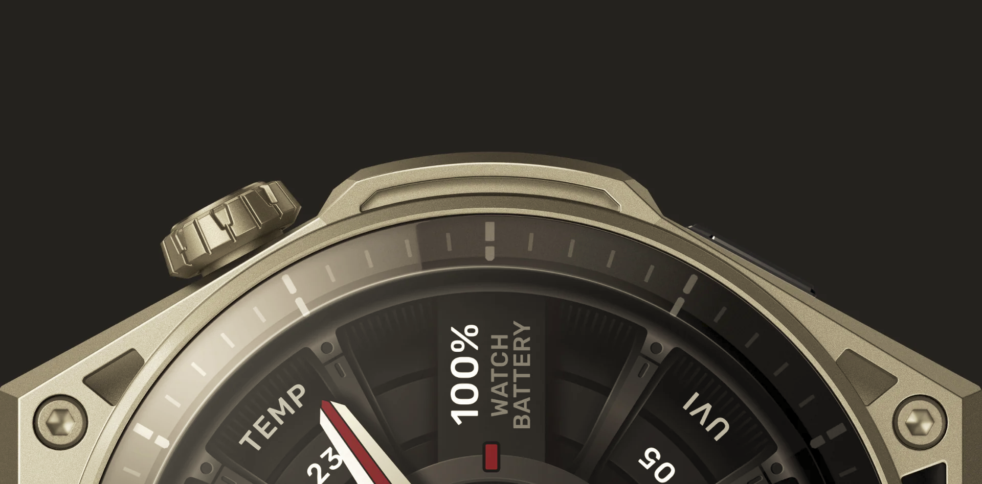 Amazfit Balance Ultra titanium sports watch hero image