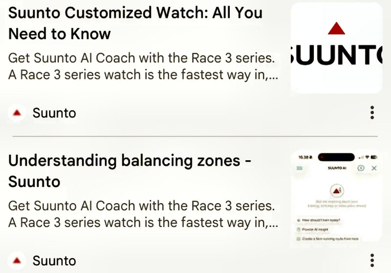 suunto race 3 leak