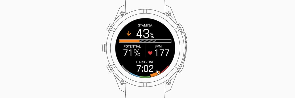 Garmin Stamina Curve and Stamina Zones Explained