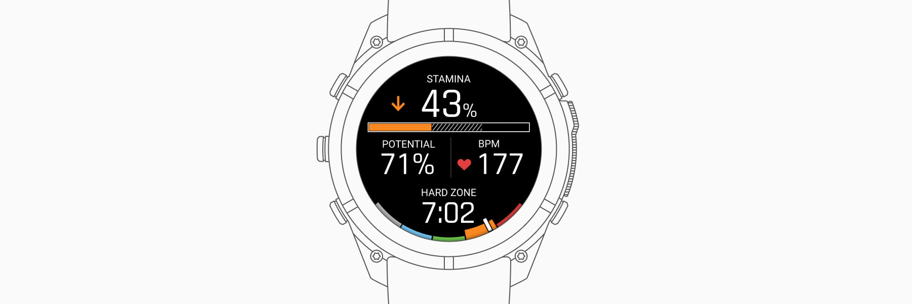 Garmin Real Time Stamina