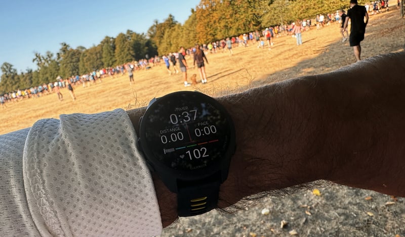 Tested at the Bushy Park parkrun startline