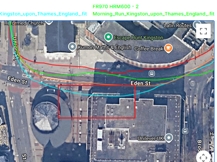 Forerunner 170, forerunner 70 gps kingston +5m errors near tall buildings for fr170 vs forerunner 970 and huawei watch gt runner 2