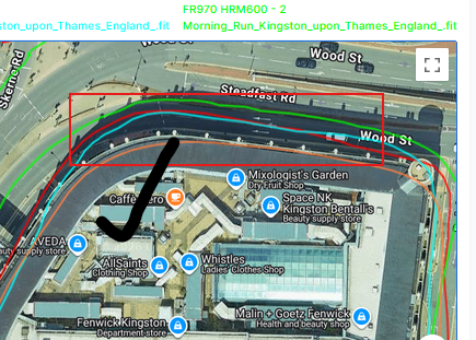 Forerunner 170, forerunner 70 gps kingston near tall buildings oddly fr70 and fr170 both better here than reference devices vs forerunner 970 and huawei watch gt runner 2