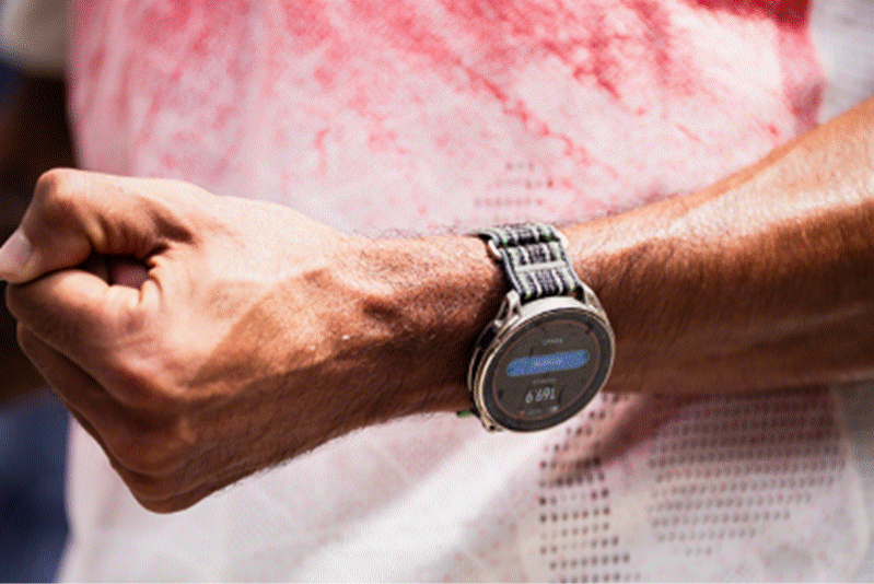 Amazfit Cheetah 2 Ultra on Ben Dhiman’s wrist