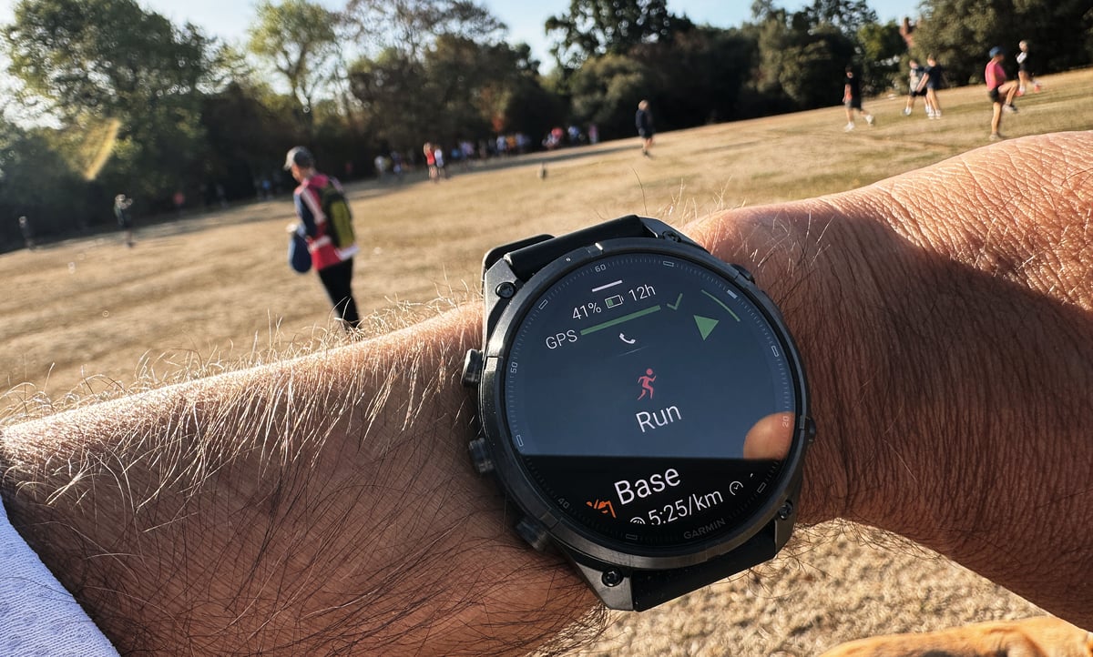 Garmin Fenix 9 Pro GPS accuracy testing at Kingston parkrun