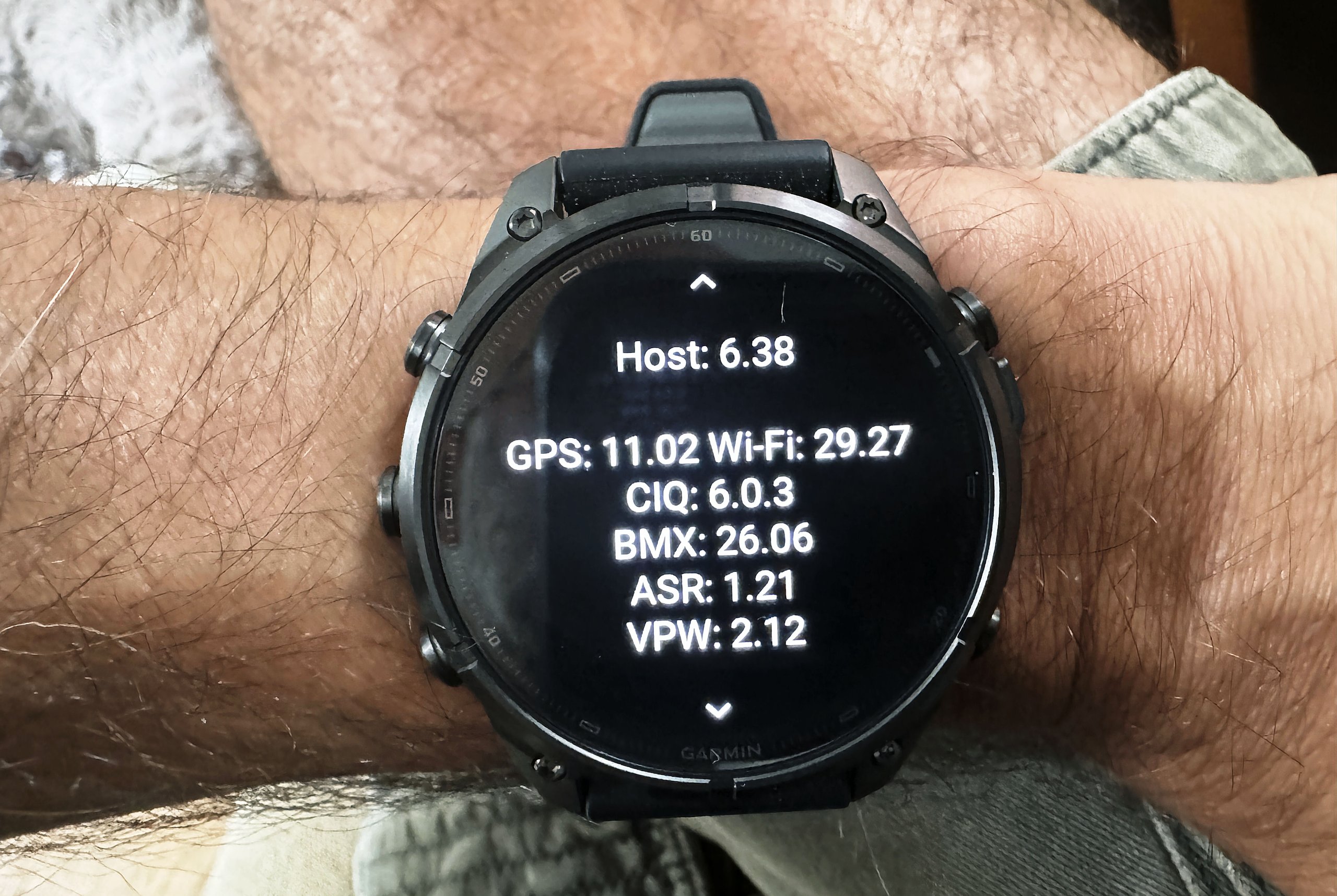 Fenix 9 Pro GPS firmware version 11.02 compared to Fenix 8's 7.11