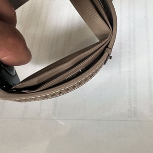 Huawei Watch D3 blood pressure watch 2-4 shown partially inflated