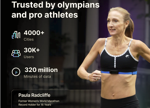 Paula Radcliffe Fourth Frontier X3