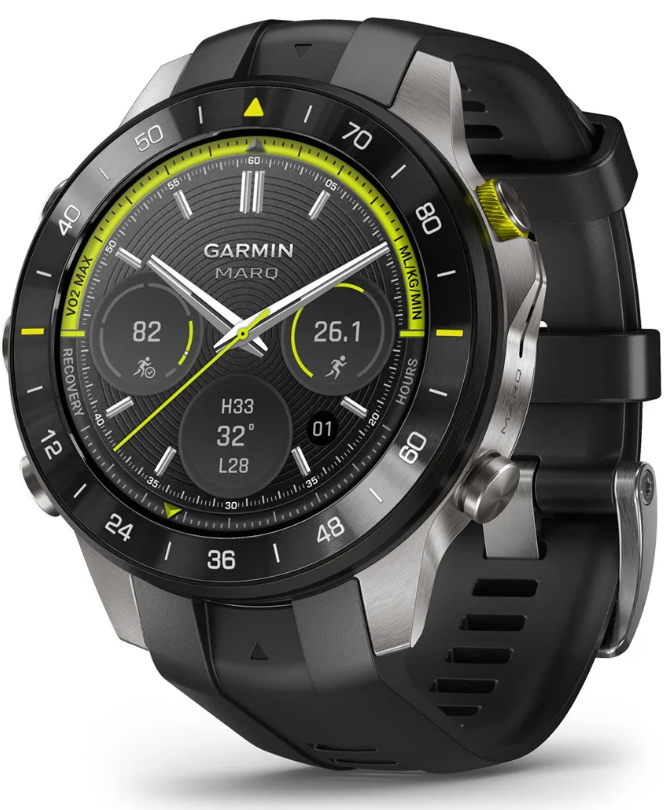 Garmin MARQ Athlete (Gen 3) with silicone rubber strap