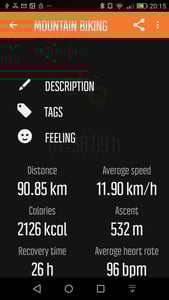 Suunto MOVESCOUNT app