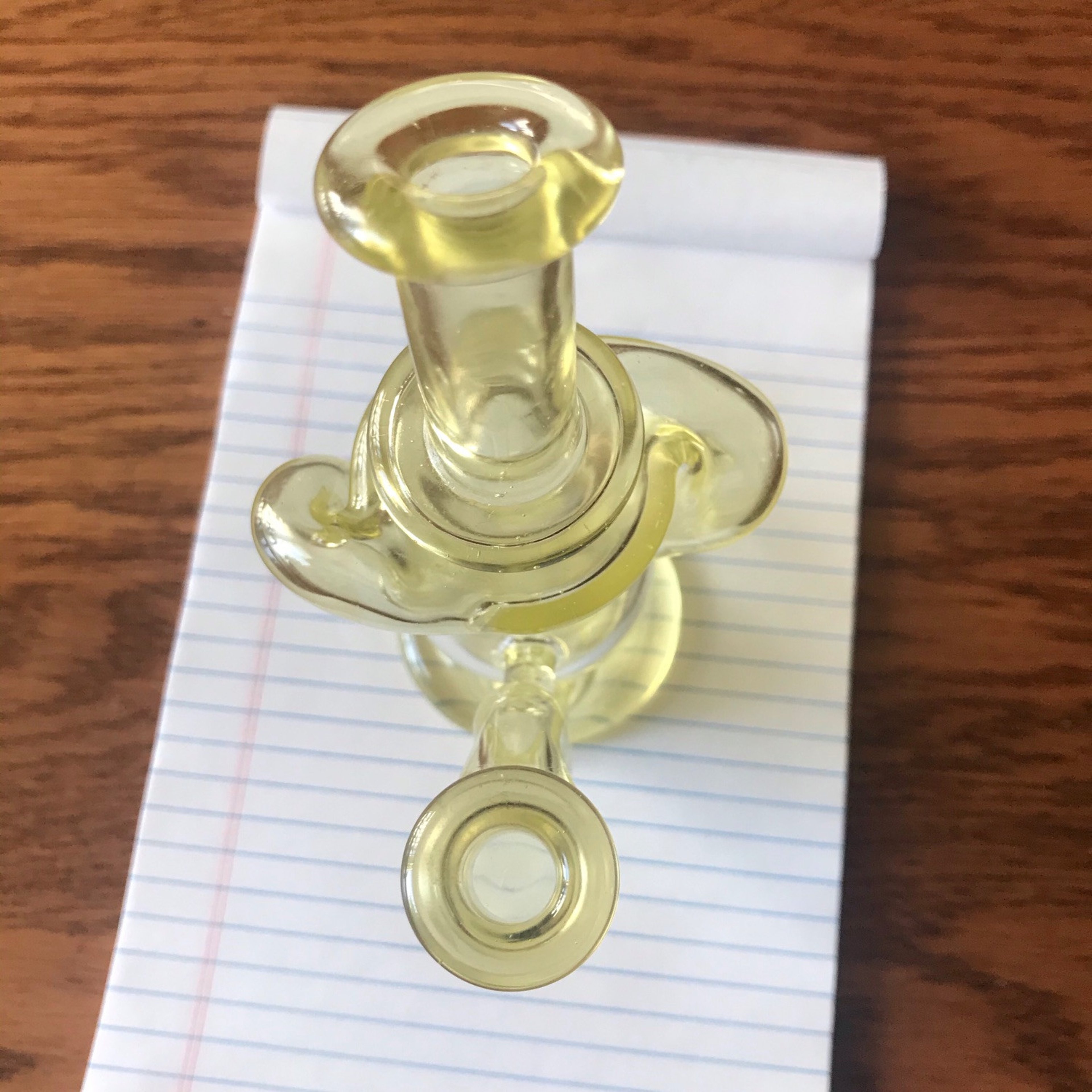 Preview pic of Blew glass serum ball rig recycler 