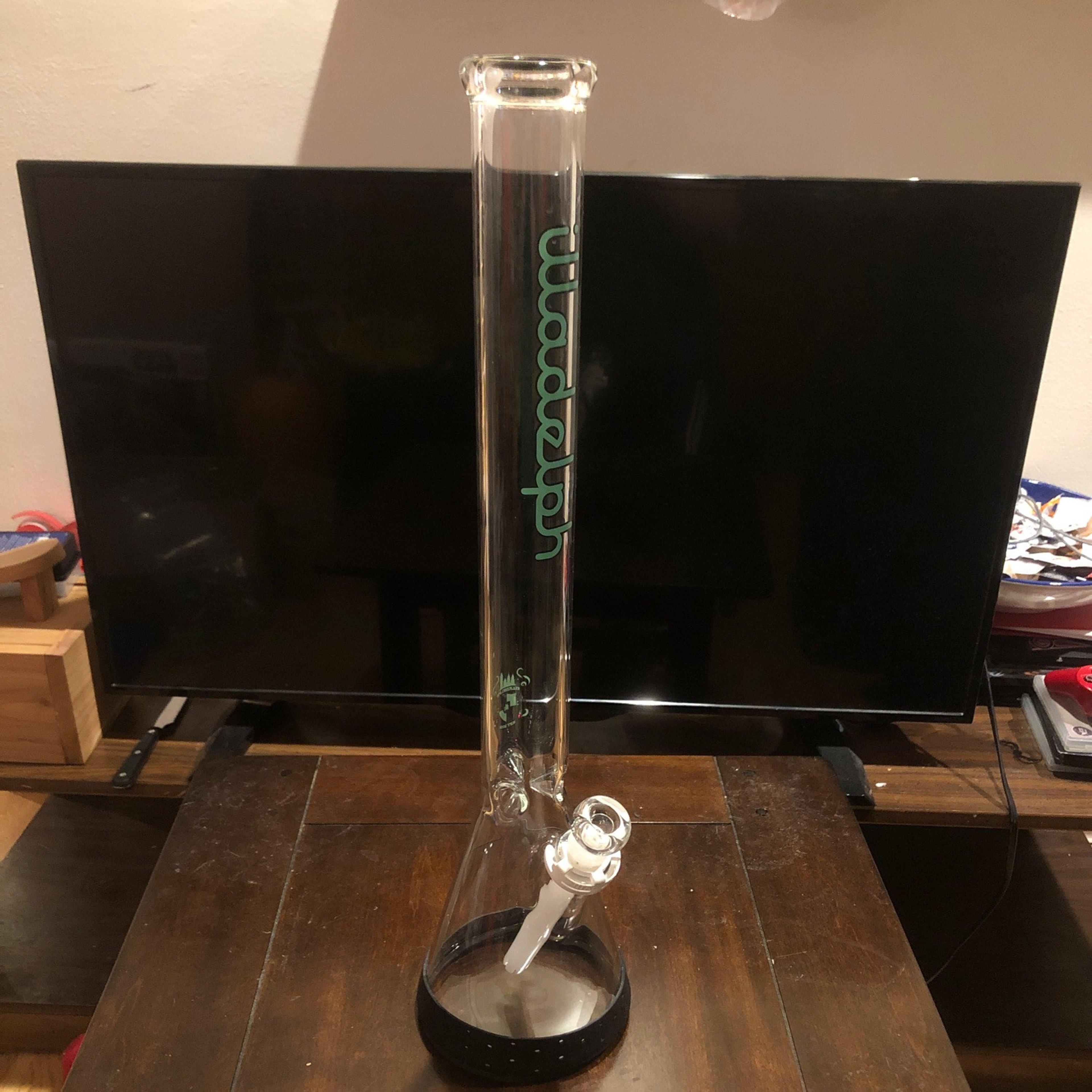 Preview pic of Teal label tall beaker 