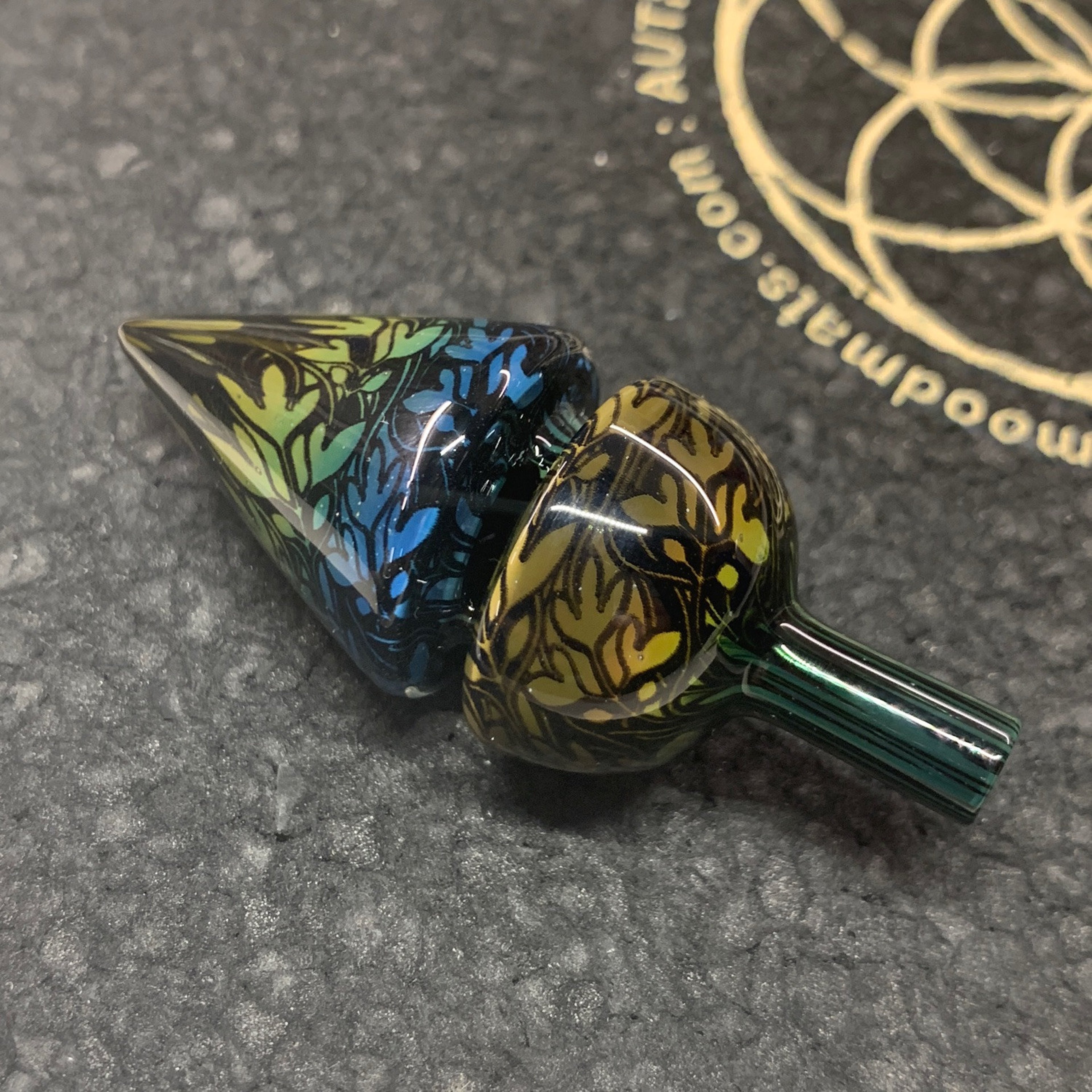 Evan Shore fumed cap sassafras pattern image 0