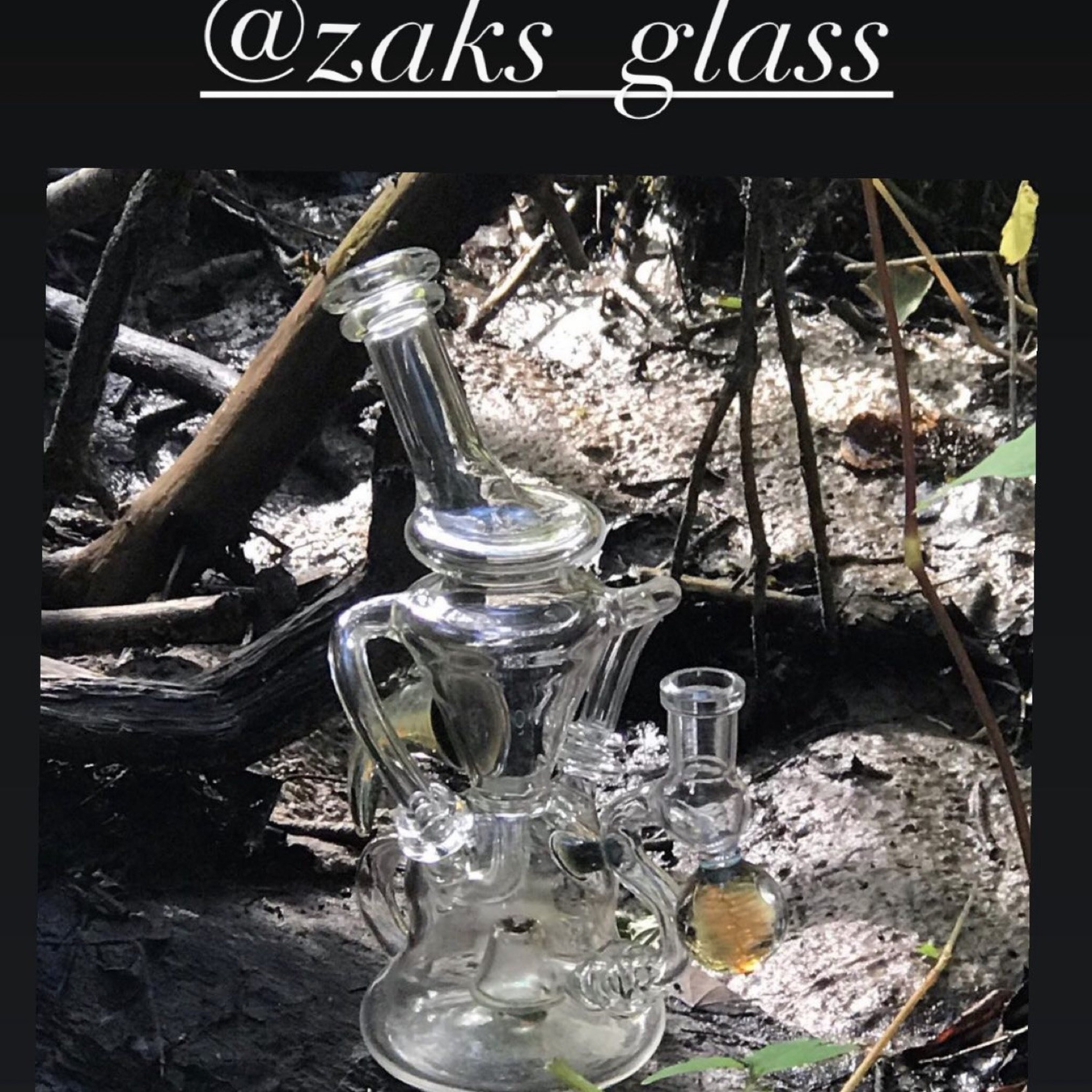 Preview pic of Zaks glass dual uptake recycler 