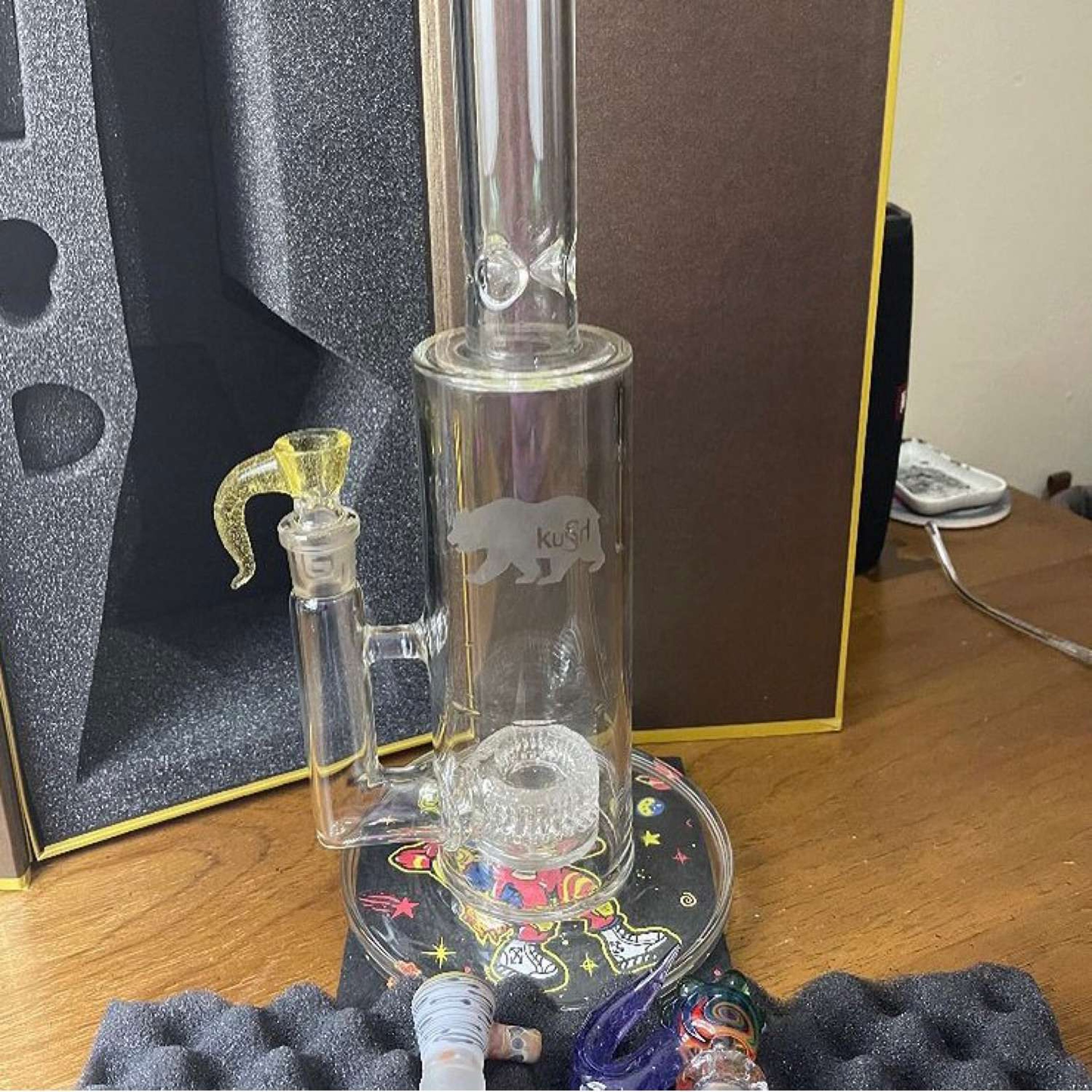 CFL KushSci 16” Tube and slides image 0