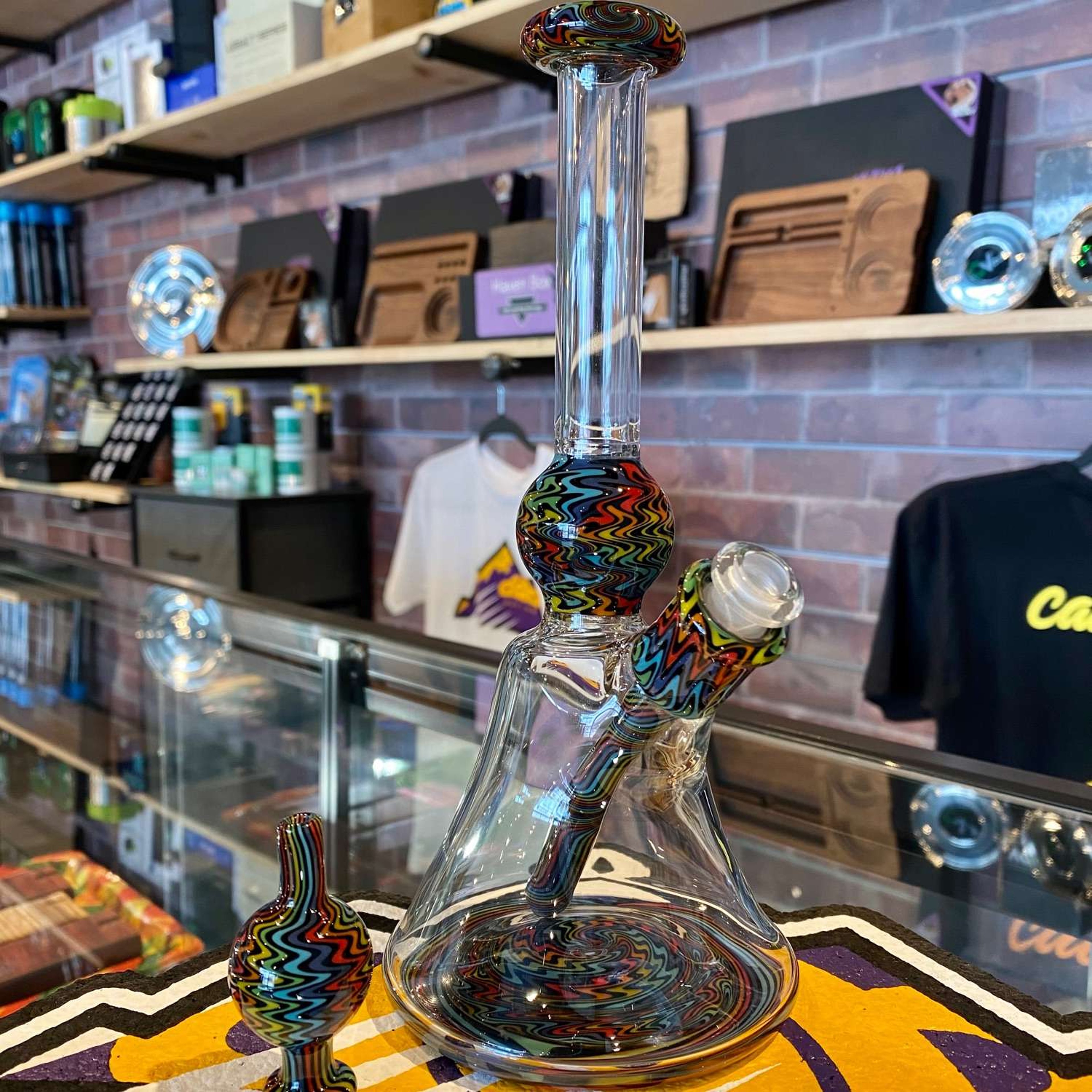 Preview pic of Nitro Glass Rig & Carb Cap Set