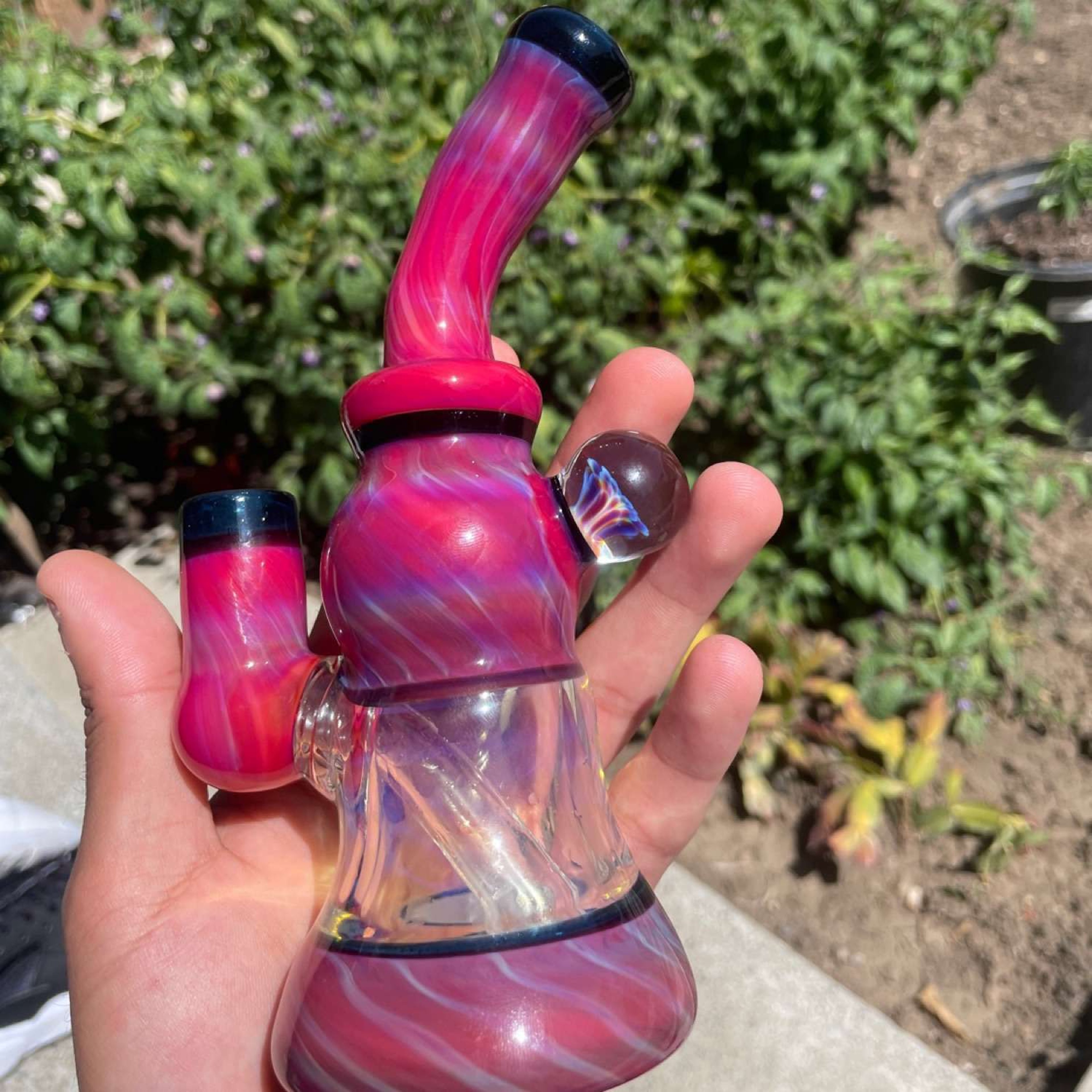 Preview pic of Mustard Glass rig (signed & dated) 