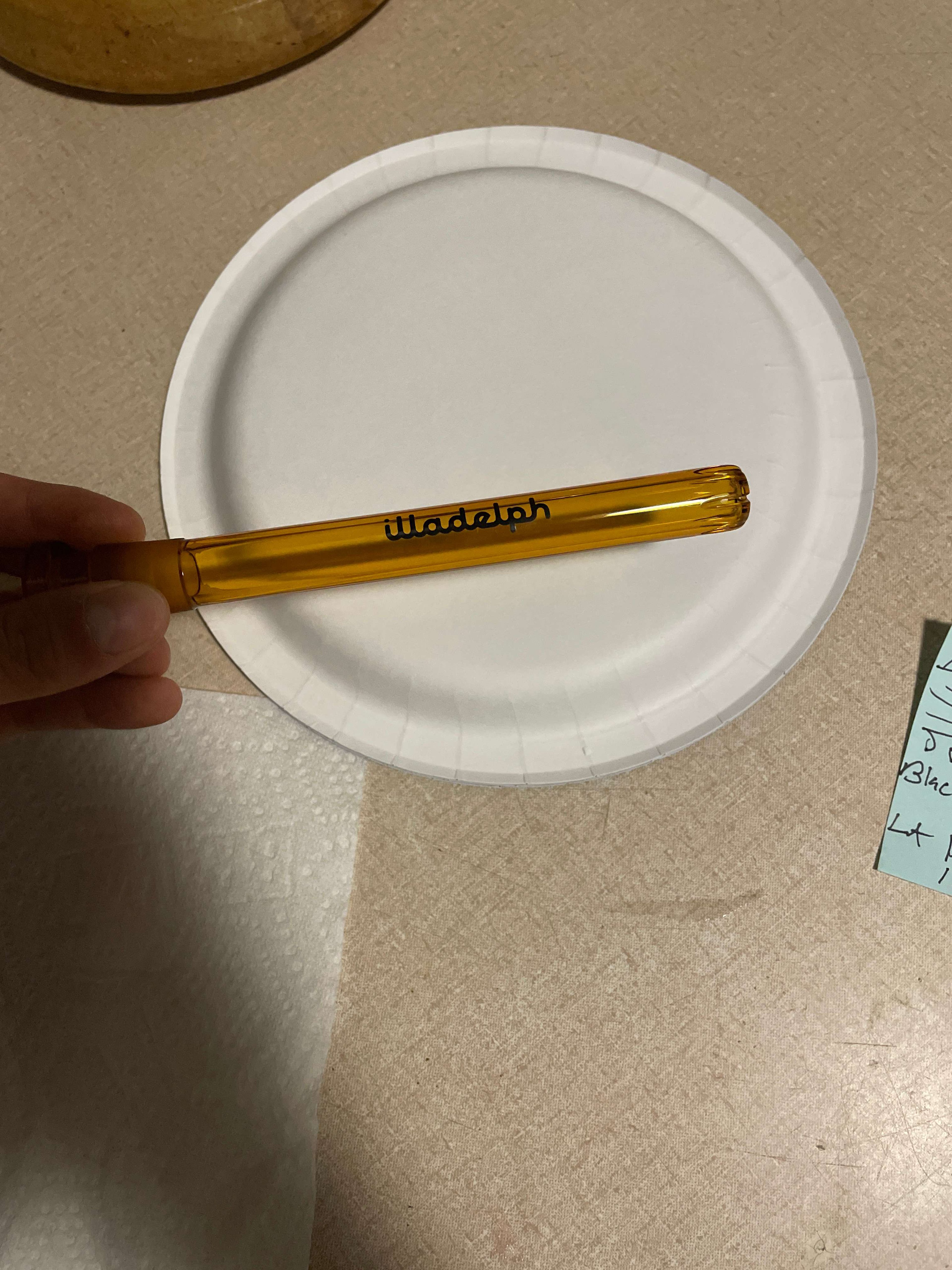 Preview pic of Black on trans yellow turbo downstem illadelph