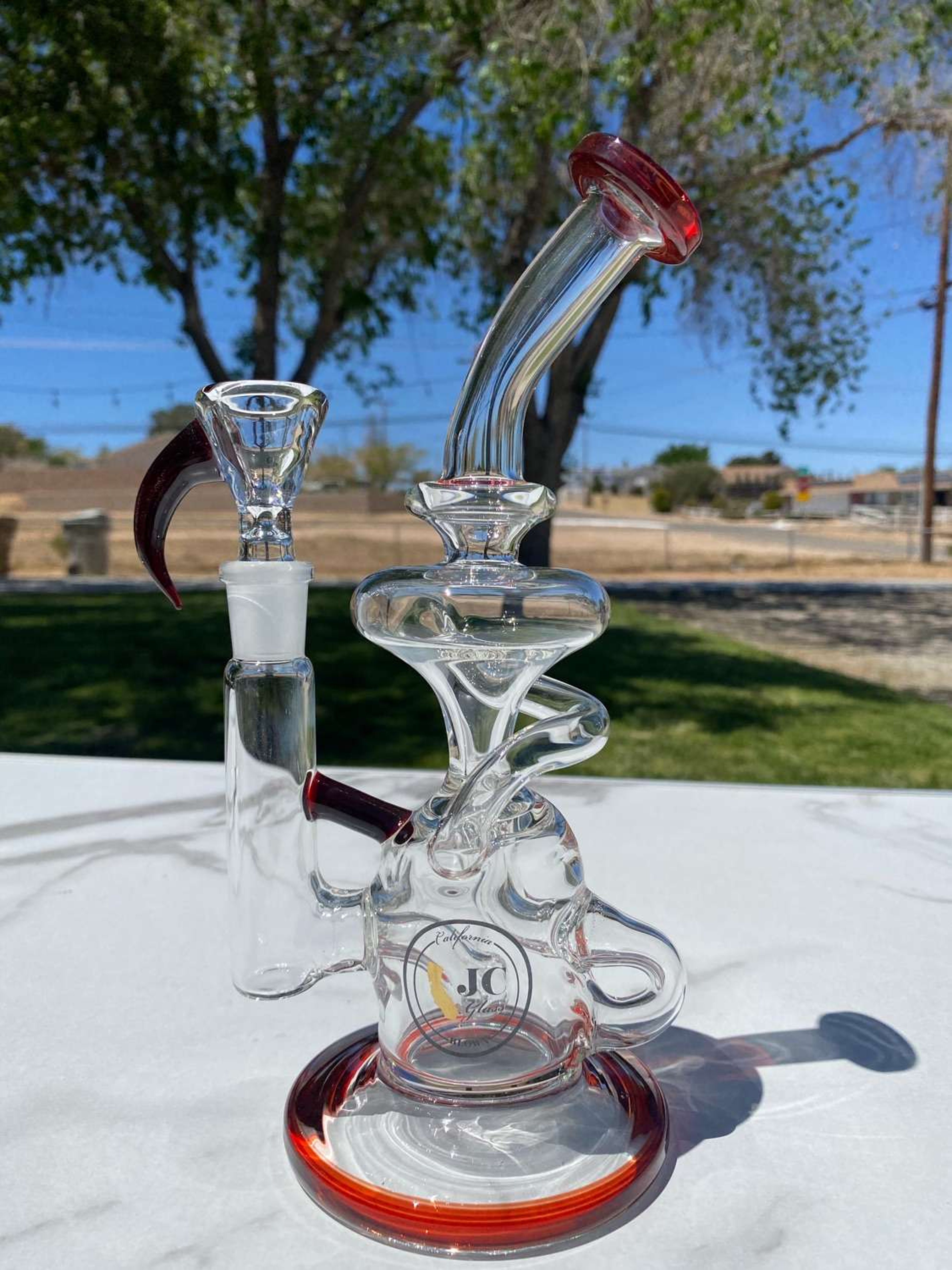 8” JC GLASSWERKZ twister 🌪 image 0