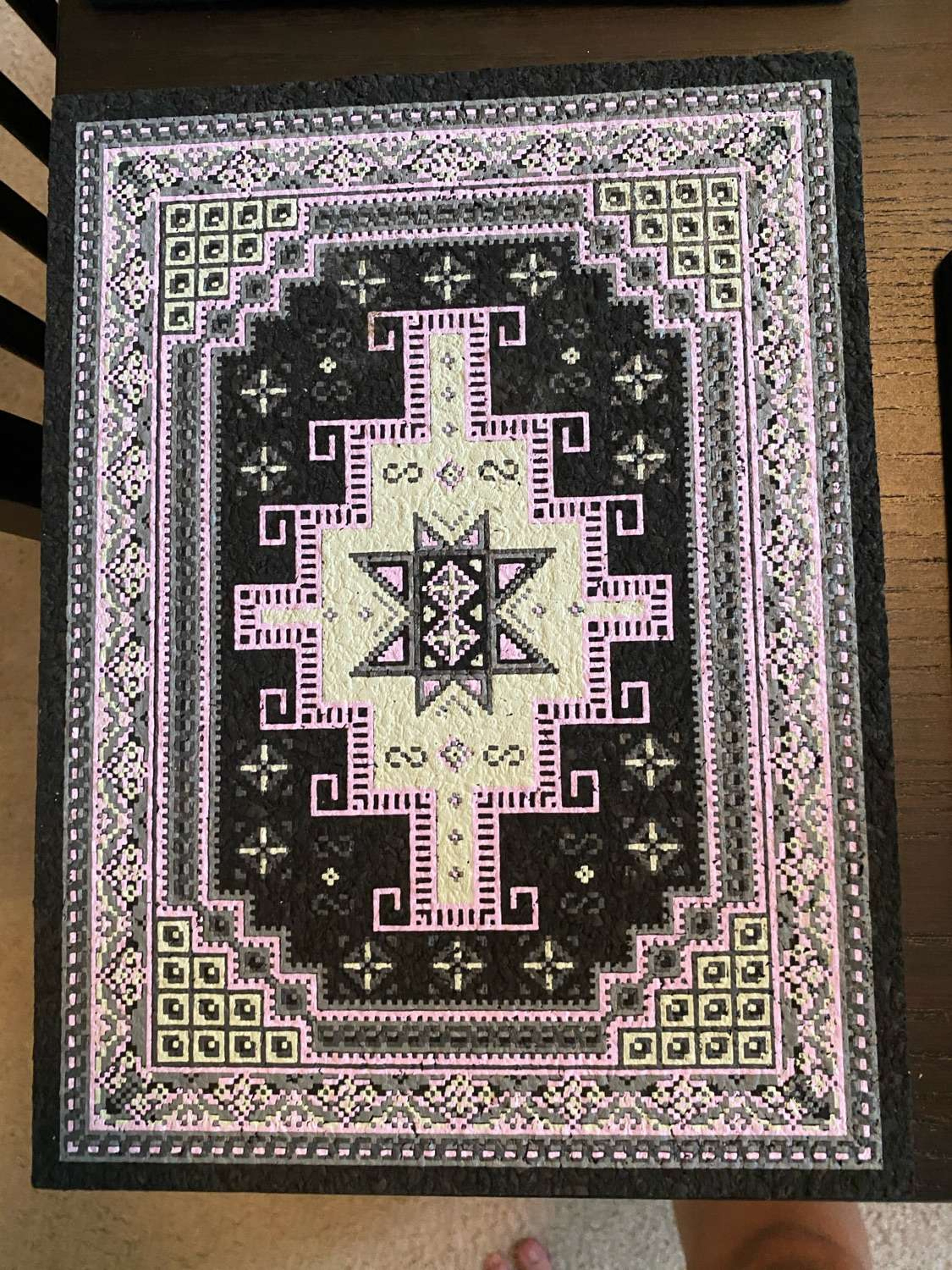 Purple Rug Mood Mat image 0