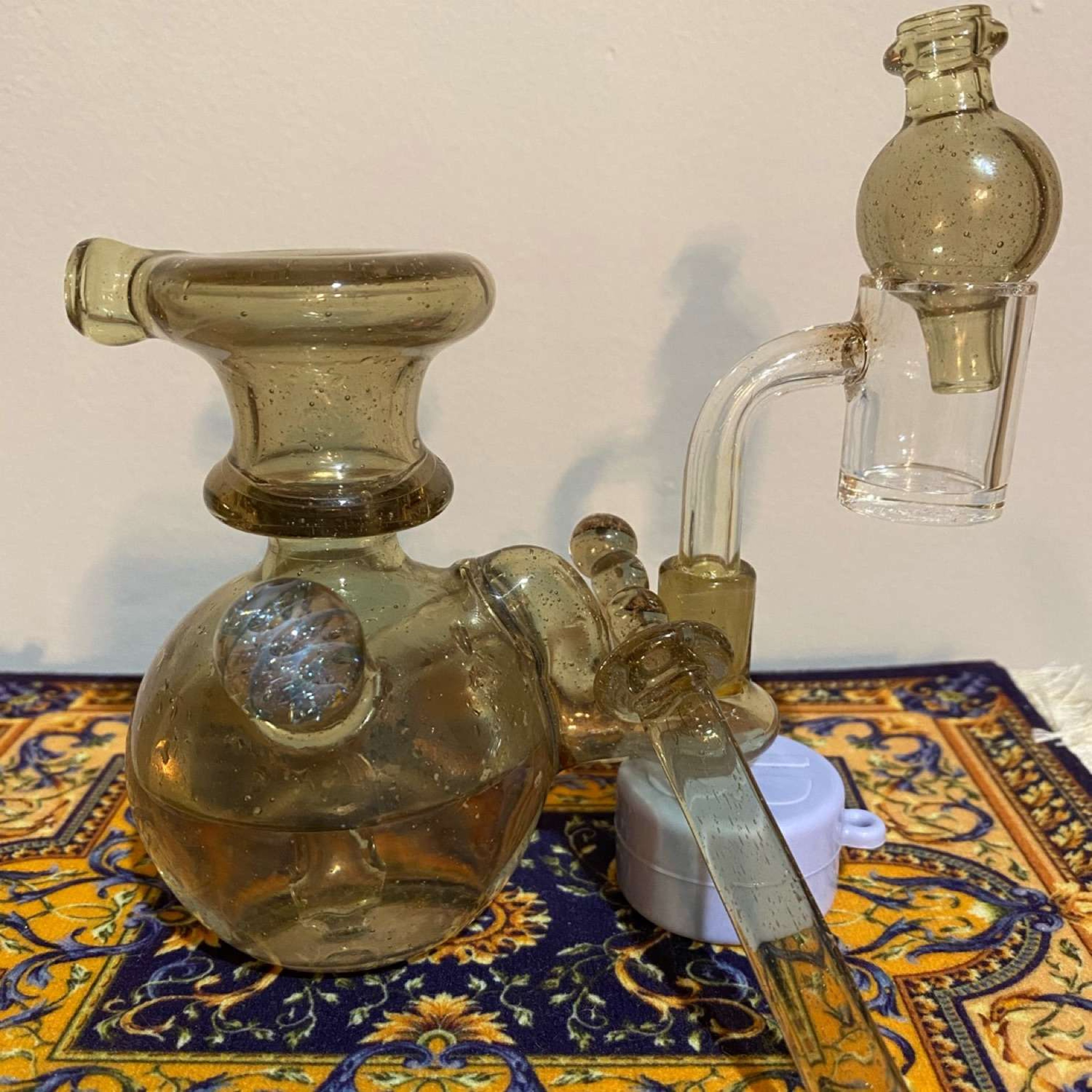 Preview pic of Minguez Glass CFL Traveler Orb Set