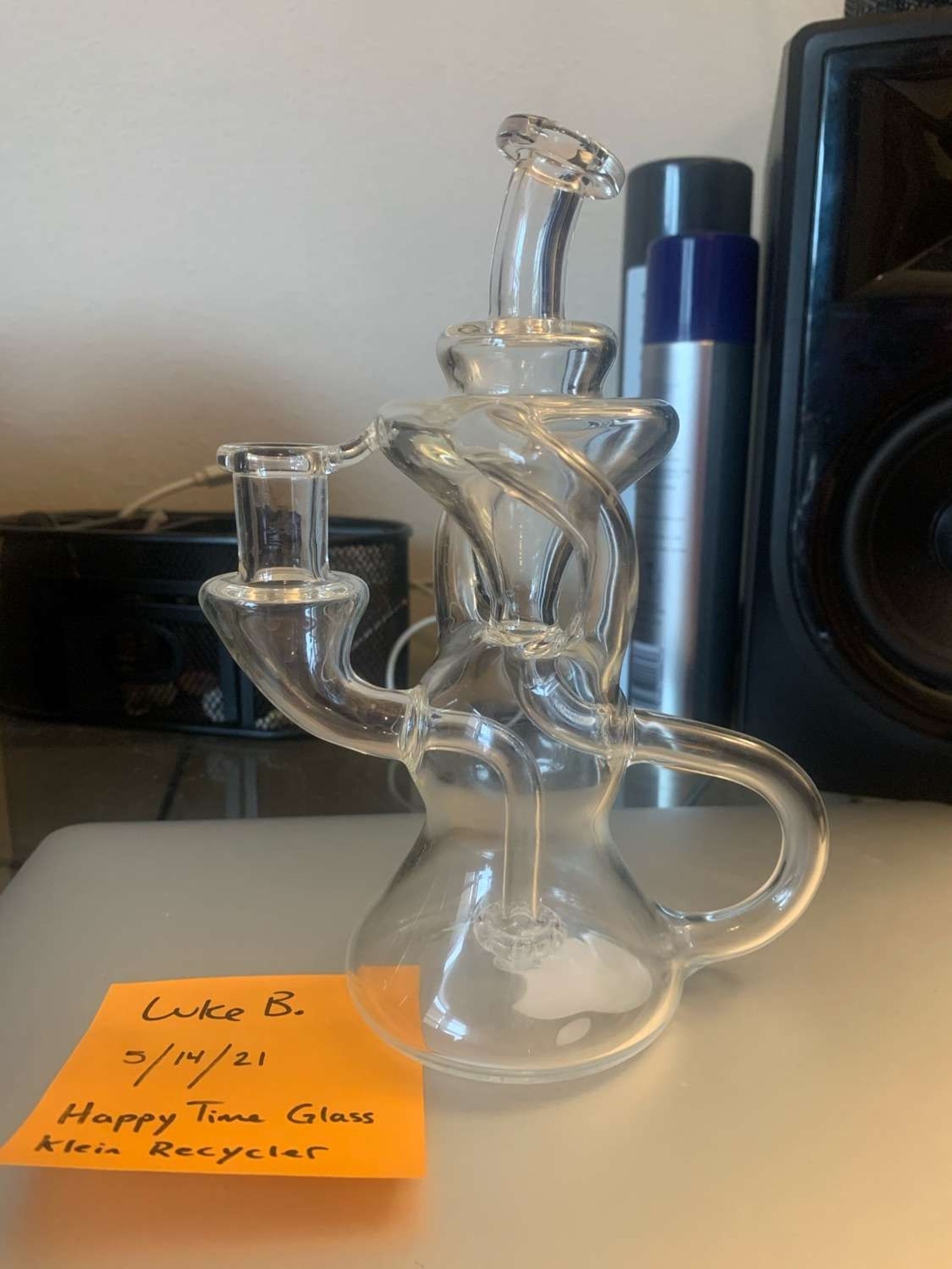 used Happy Time Glass Klein Recycler  image 0